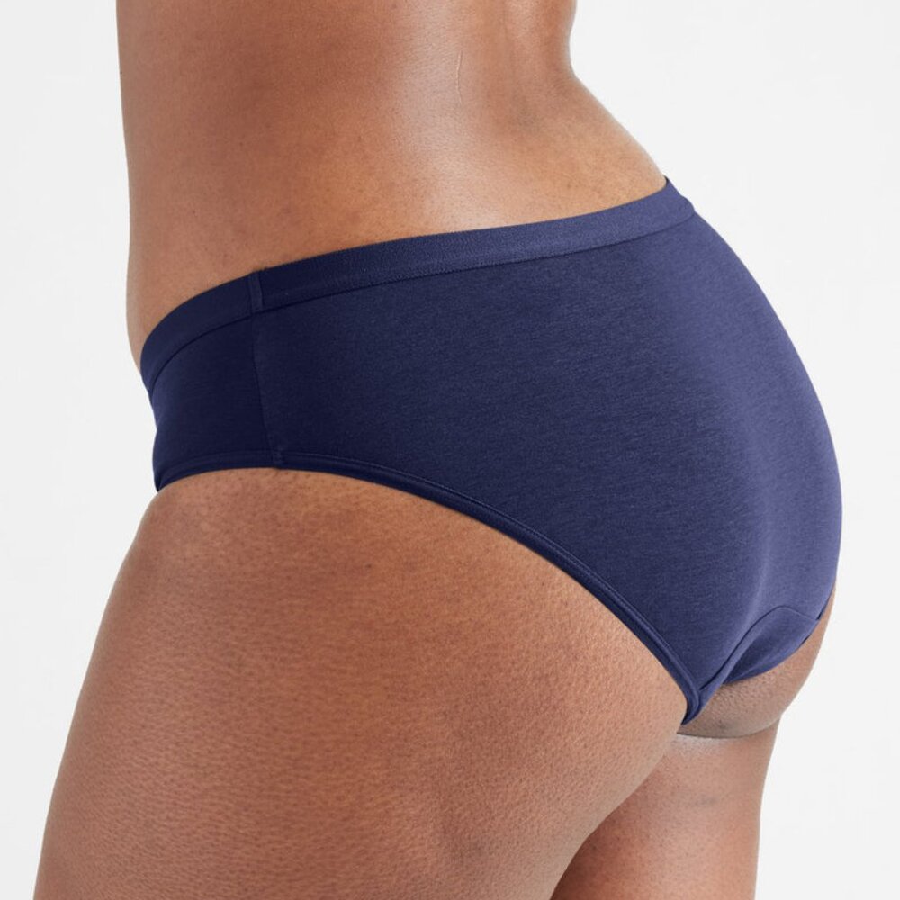 Knix Cotton Super Leakproof Bikini Panties - 3Pk Size L - Picture 5 of 10